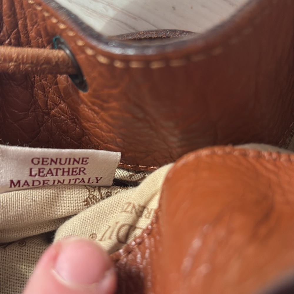 I MEDICI leather bucket bag italian - Picture 14 of 14